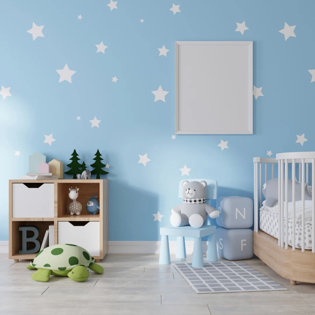 how to decorate a rental apartment with kids in mind